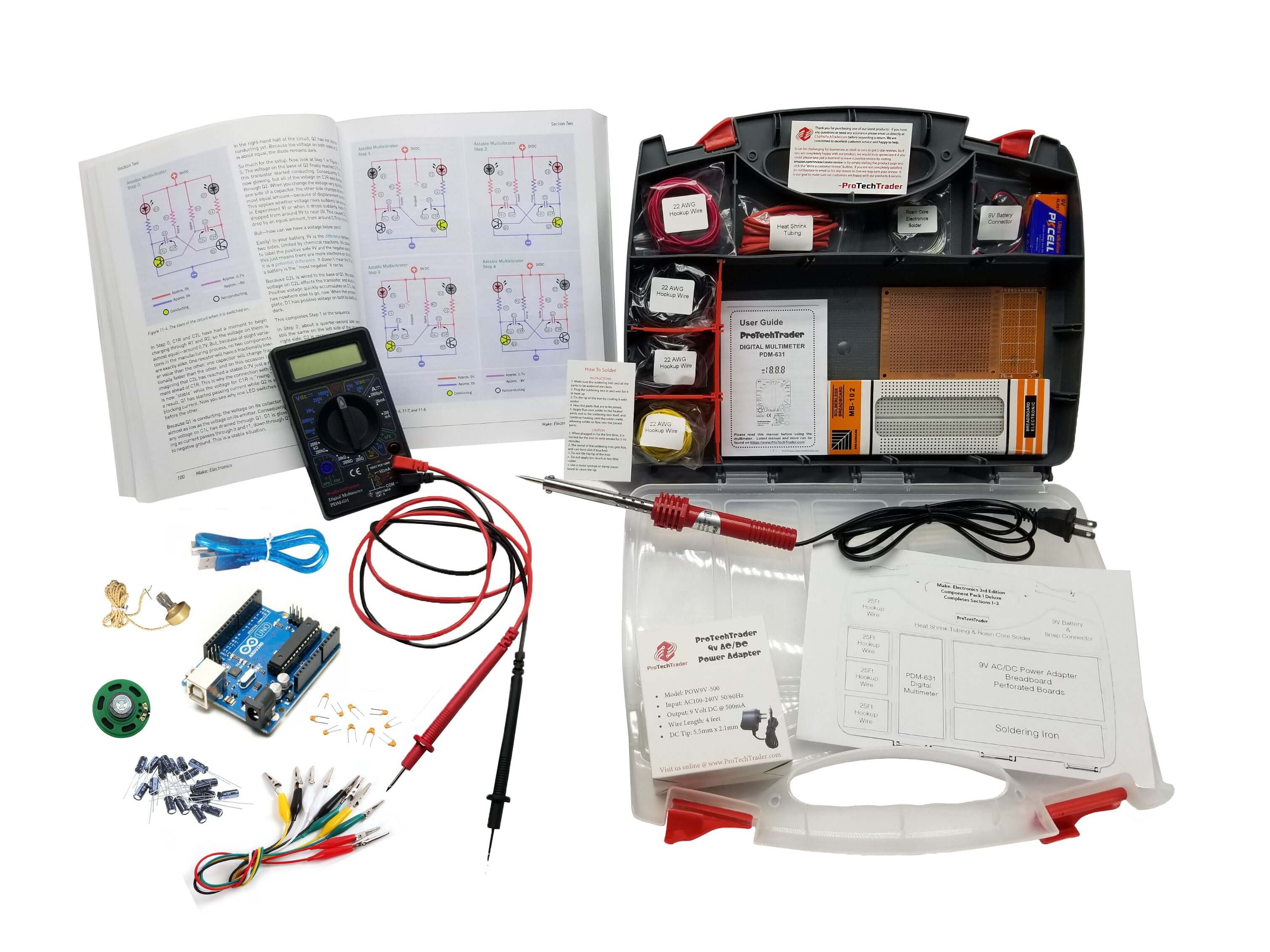 Make: Electronics Ultimate Components Pack