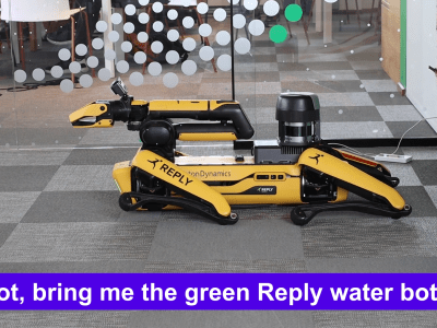 Embodied AI Agent with a real robotic platform - Maker Faire