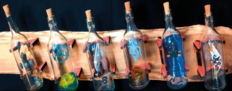 Starships in Bottles - Maker Faire Downtown Columbia Mini 2024